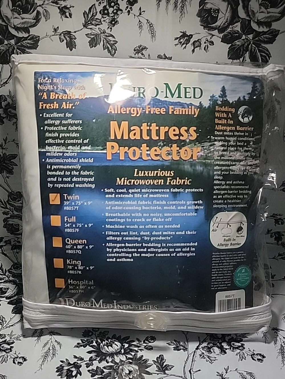 Allergy-Free Family Mattress Protector - White Twin